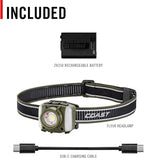 Coast FL95R 1250 Lumen Rechargeable Plus LED Headlamp - Image 12