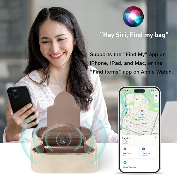 Air Tracker Tags-4 Pack, Smart Bluetooth Tracker, Compatible - Image 4
