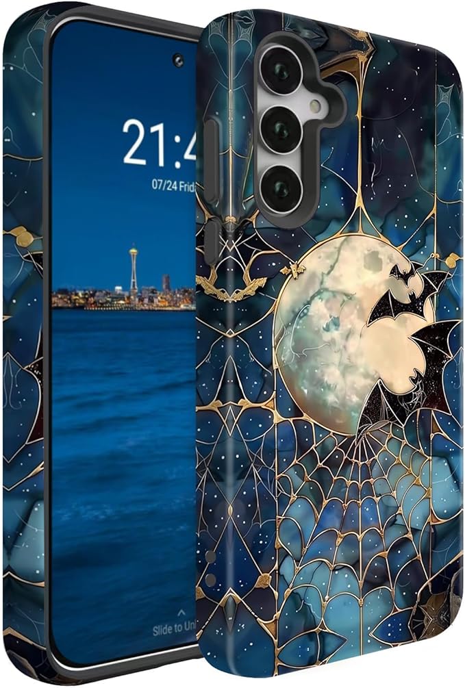 Compatible for Samsung Galaxy A16 5G Case, Dual Layer Heavy Duty 2 in 1 by BSMOSPER