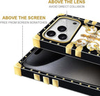 for iPhone 17 Pro Case Luxury Golden Decoration - Image 7