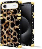for iPhone 17 Air Case Luxury Golden Decoration - Image 2