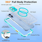 WIFORT for iPhone 16 Waterproof Case, Fit for Magsafe Full Body Magnetic - Image 6