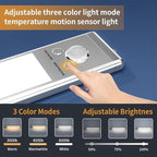 12" Under Cabinet Lights, 88 LED Operated Motion Sensor Light Indoor, 2200mAh - Image 3