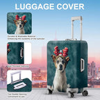ANNA QUEEN Christmas Dog Luggage Cover, Cute Puppy - Image 3