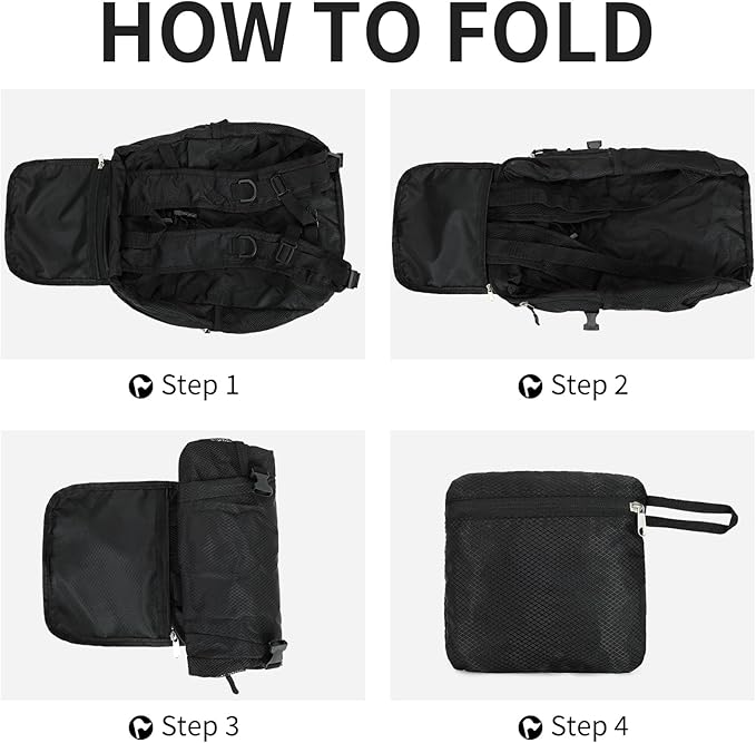 Small Hiking Backpack Travel Lightweight Hiking Packable Daypack - Image 6