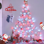 JMEXSUSS 66ft 200 LED Red and White Christmas Lights, Outdoor String Plug-in - Image 2