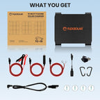 FlexSolar 15W Foldable Solar Panel Trickle Charger Maintainer Kits - 12V DC & - Image 7