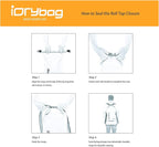 IDRYBAG Dry Bag for Kayaking Waterproof 2L/5L/10L/15L/20L, Small Dry Sack - Image 7