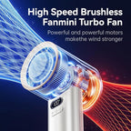 MUXNW Portable Fan for Travel Mini: Pocket Small Handheld Hand Held - Image 7