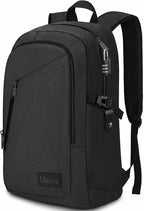 Mancro Business Travel Laptop Backpack, Anti Theft Slim Laptop Bag - Image 8