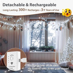 HXWEIYE Rechargeable Fairy Lights - Image 4