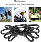 Locking Carabiner Clip, Vonpri 3 Inch D Ring Clips Spring Snap Key Chain Hook - Image 2