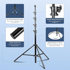 Kate 2 Pack Heavy Duty Light Stand Tripod - Image 4