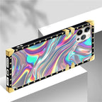 Compatible with iPhone 12 Pro Max Case, Holographic Abstract Iridescent - Image 4