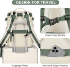 coofay Large Travel Backpack For Women Men Airline Approved Carry On Backpack - Image 8