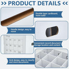 PerKoop 1 Pack Blueprint Holder Storage Organizer - Image 4