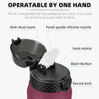 Fanhaw 32 oz Insulated Stainless Steel Water Bottle - Image 2