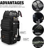 Mardingtop 75L Molle Hiking Internal Frame Backpacks - Image 3
