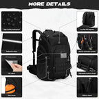 Maelstrom Tactical Backpack for Men, Water Resistant 40L Military Backpack - Image 2