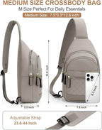 Capolo Sling Bag for Women Men Waterproof Crossbody Bags for Women Trendy - Image 3