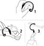 GEAR AID HEROCLIP Carabiner Gear Clip and Hook, - Image 4