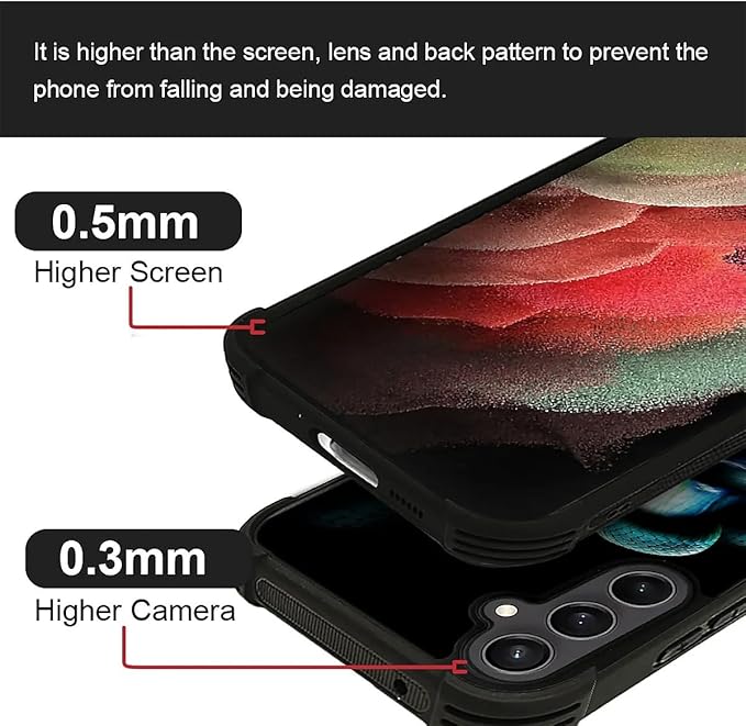 for Samsung Galaxy S23 FE Case, Skeleton Winding Snake Pattern Graphic Design - Image 2
