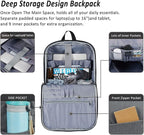 MAXTOP Deep Storage Laptop Backpack Business Anti-theft Backpacks College - Image 2