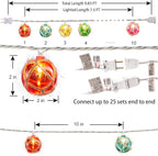 Brillarlights Nautical Fishing Float String Lights, Beach Themed Buoy Lights - Image 6