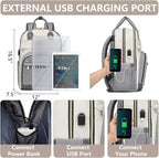 Laptop Backpack Women Work Bag - Image 4