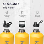 Trebo 128 oz 1 Gallon Water Bottle Insulated - Image 3