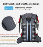 Bseash 60L Waterproof Hiking Camping Backpack - Image 8