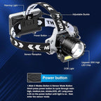 Bud K Rechargeable LED Headlamp, 1200 Lumens Super Bright Headlamp Flashlight - Image 5