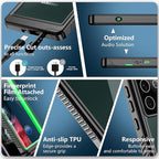 SPIDERCASE Designed for Samsung Galaxy S22 Ultra Case, Waterproof Built-in - Image 5
