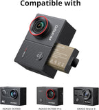 AKASO 3 x 1050mAh Rechargeable Action Camera Battery - Image 2