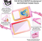 Personalized Initial Waterproof Phone Pouch Case - Image 3
