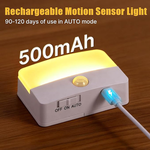 16 Pack Rechargeable Motion Sensor Stair Lights - Image 2