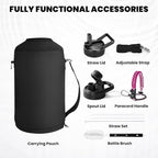 RAYMYLO One Gallon Water Bottle Insulated, Triple Walled Vacuum Stainless Steel - Image 6
