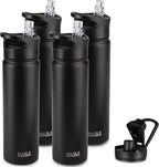 HASLE OUTFITTERS Insulated Water Bottle 22 oz Double Wall Stainless Steel Water by HASLEOUTFITTERS