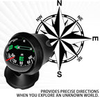 Compass for Car, Automotive Dashboard Accessories Car Compass Ball - Image 3