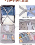 LOVEVOOK 50L Travel Backpack for Women & Men, Airline Approved Carry On Luggage - Image 9