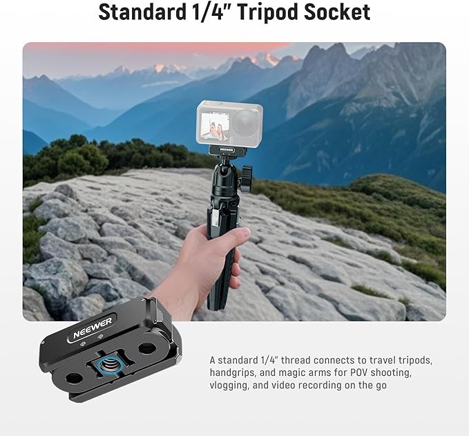 NEEWER Upgraded Quick Release Magnetic Mount Adapter Compatible - Image 6