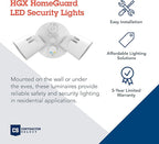 Lithonia Lighting HomeGuard 2-Light LED Outdoor Flood Lights, Outdoor LED Lights - Image 2