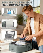WONHOX Large Travel Backpack Carry on Flight Approved Laptop Work Business - Image 7