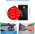 Dashboard Pad Mounting Disk for Suction Cup Phone Mount, Vacuum Suction Phone - Image 4
