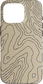Coyote Country Guide Lines Topographical Contour Map Case by Unknown