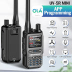 Baofeng Radio UV-5R Mini Ham Radio Long Range Handheld Two Way Radio NOAA - Image 2