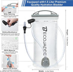 BECOJADDE Running Vest Hydration Backpack - Image 5