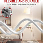 16/3 Short Extension Cord 1 FT 2 Pack, Indoor 3 Prong Power Cable, Suitable - Image 6