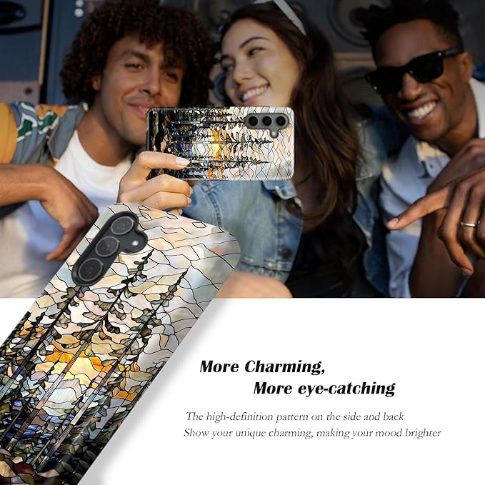 Compatible for Samsung Galaxy S25 FE 5G Case, Dual Layer Heavy Duty 2 in 1 - Image 4