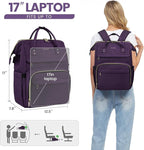 LOVEVOOK Laptop Backpack for Women, 17 Inch Professional Womens Travel Backpack - Image 6